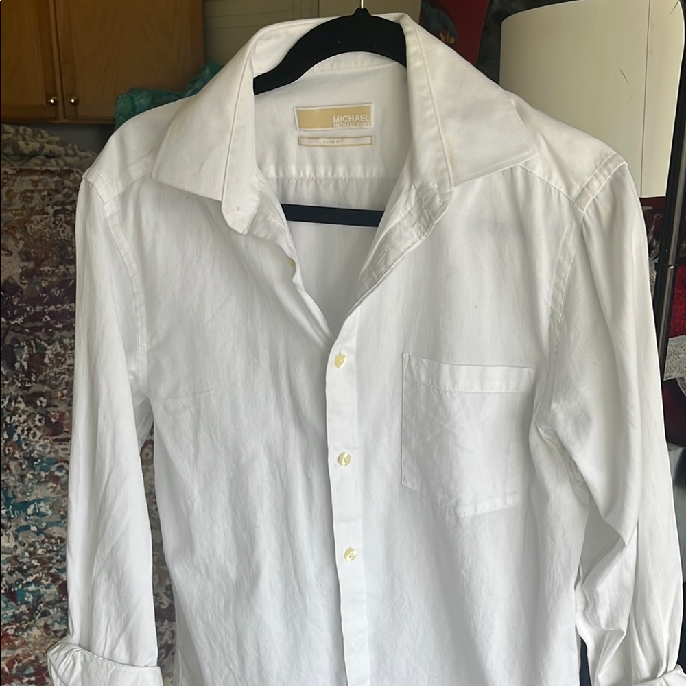 Michael Kors Men's White Shirt